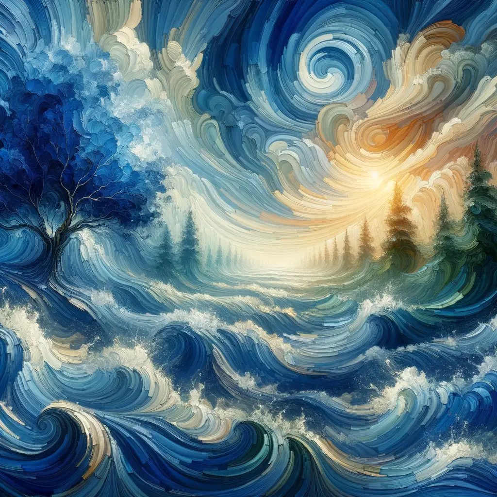 Whispers of Solitude: A Tranquil Journey through Emotional Winds