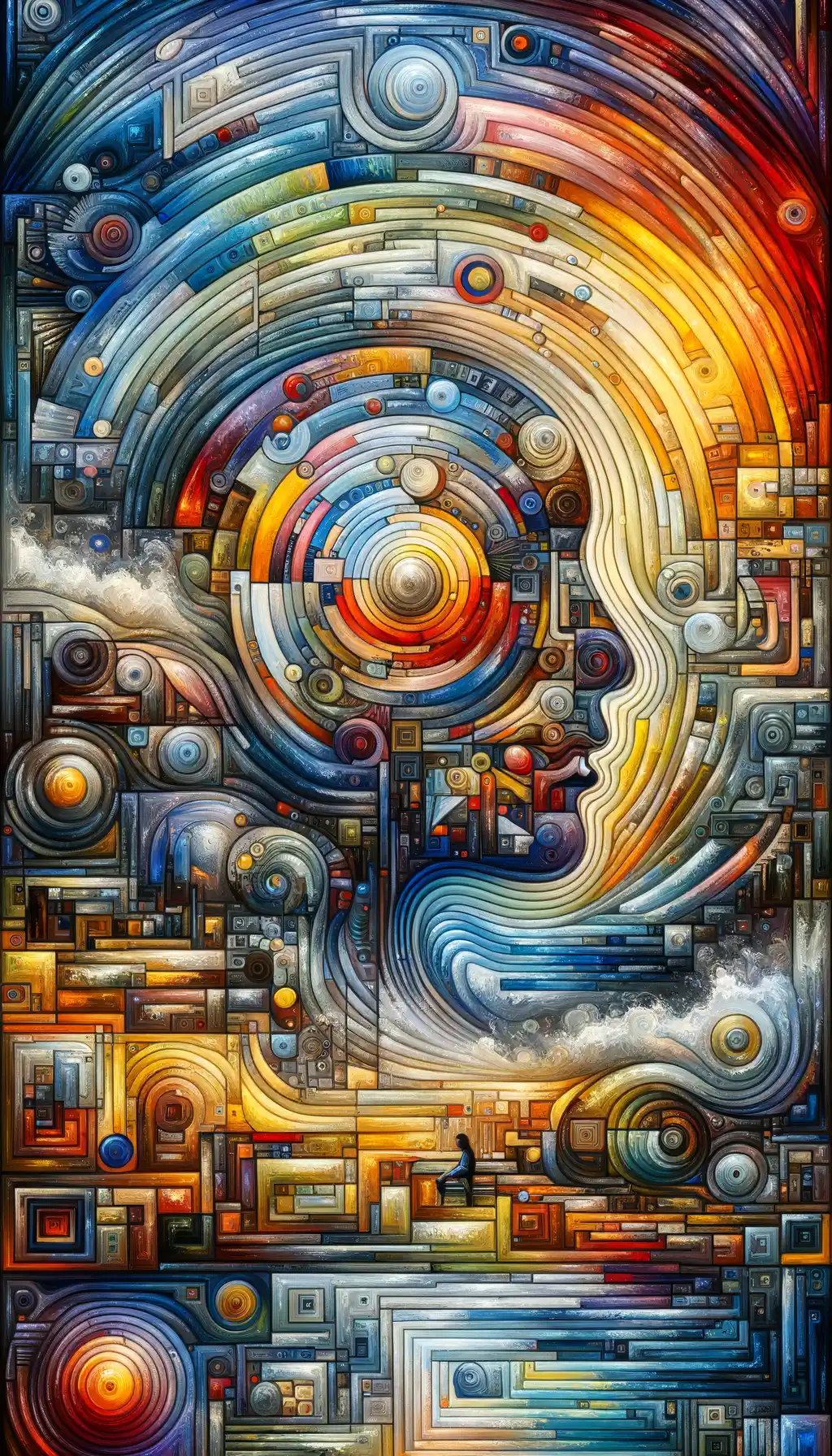 Echoes of the Abyss: A Portrait of Despair and Healing