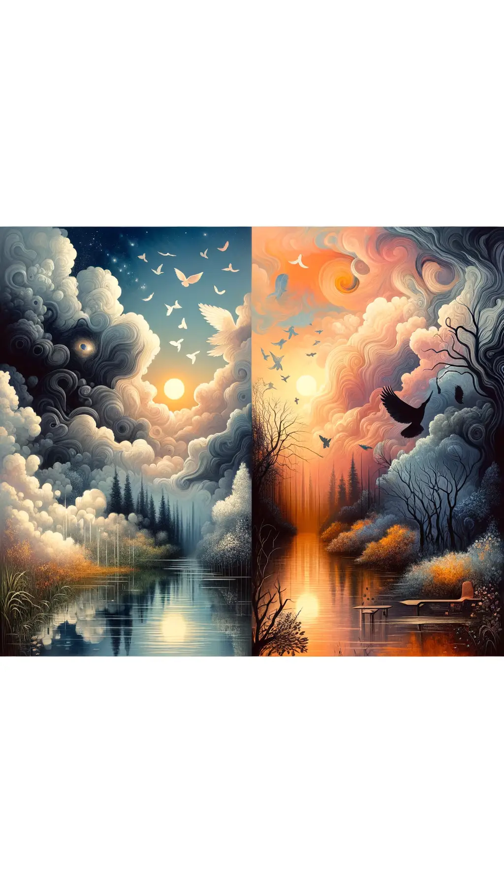 Whispers of the Heart: Shadows of Parenthood cascading through a Dreamrealm