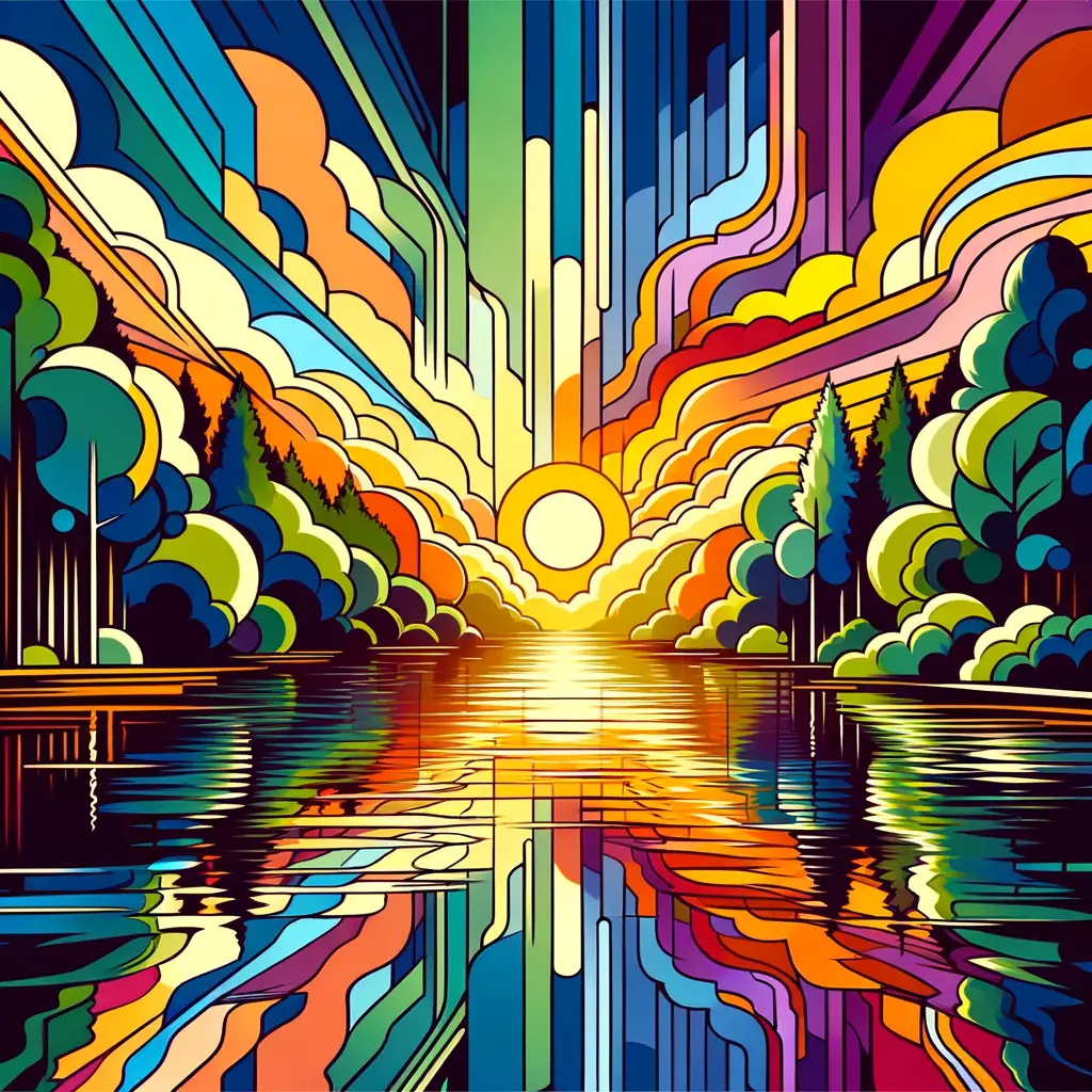 Whispers of Serenity: Sunset’s Embrace