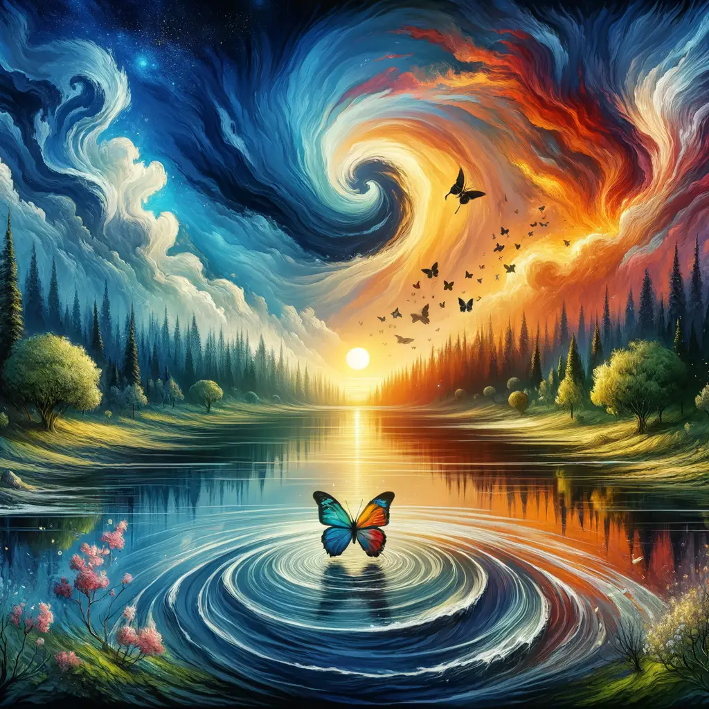 Ephemeral Embrace: A Symphony of Renewal