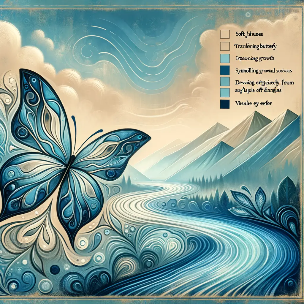 Wings of Transformation: Serenity's Dance
