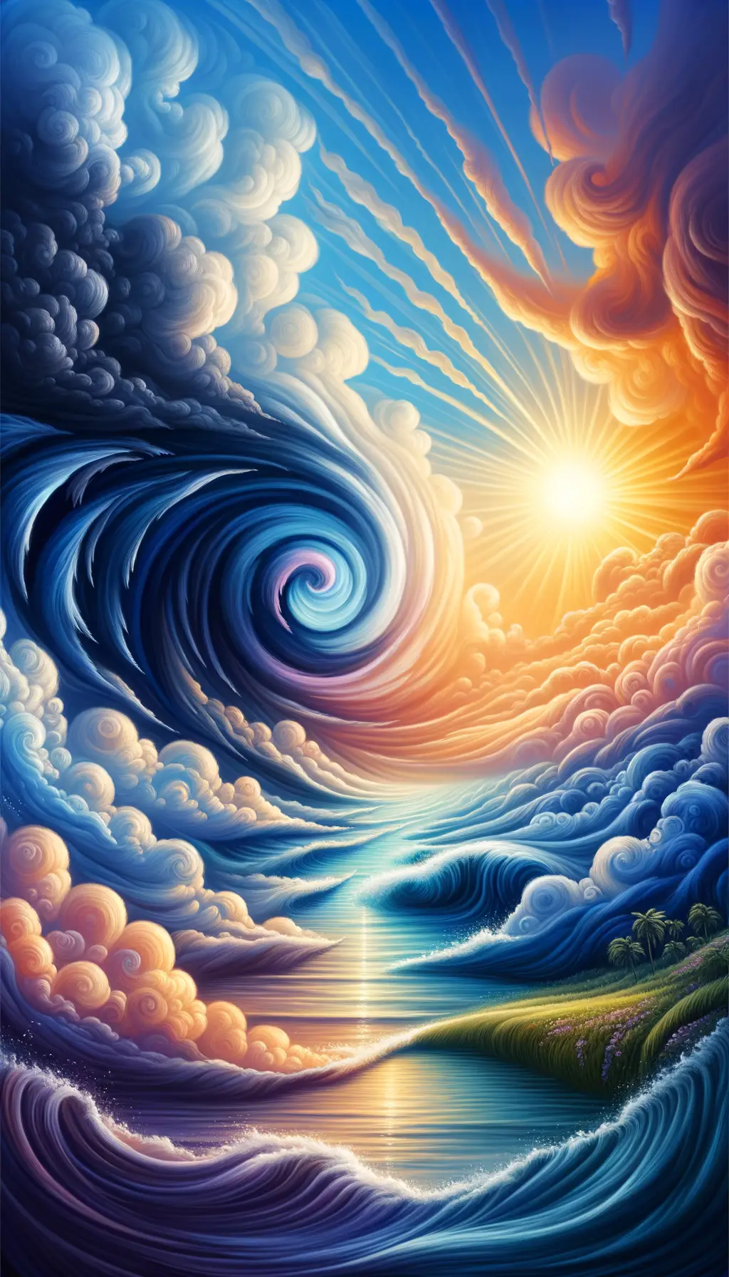 Whispers of the Azure Within: Enigmatic Echoes of the Soul