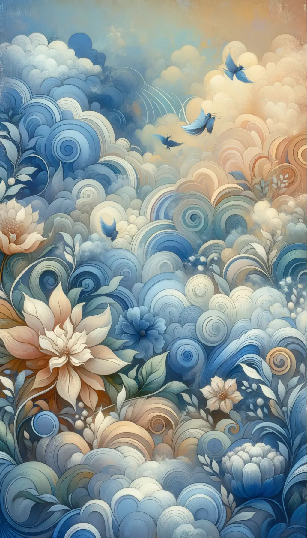 Serenity's Petal Path: Whispers of Gratitude and Peace