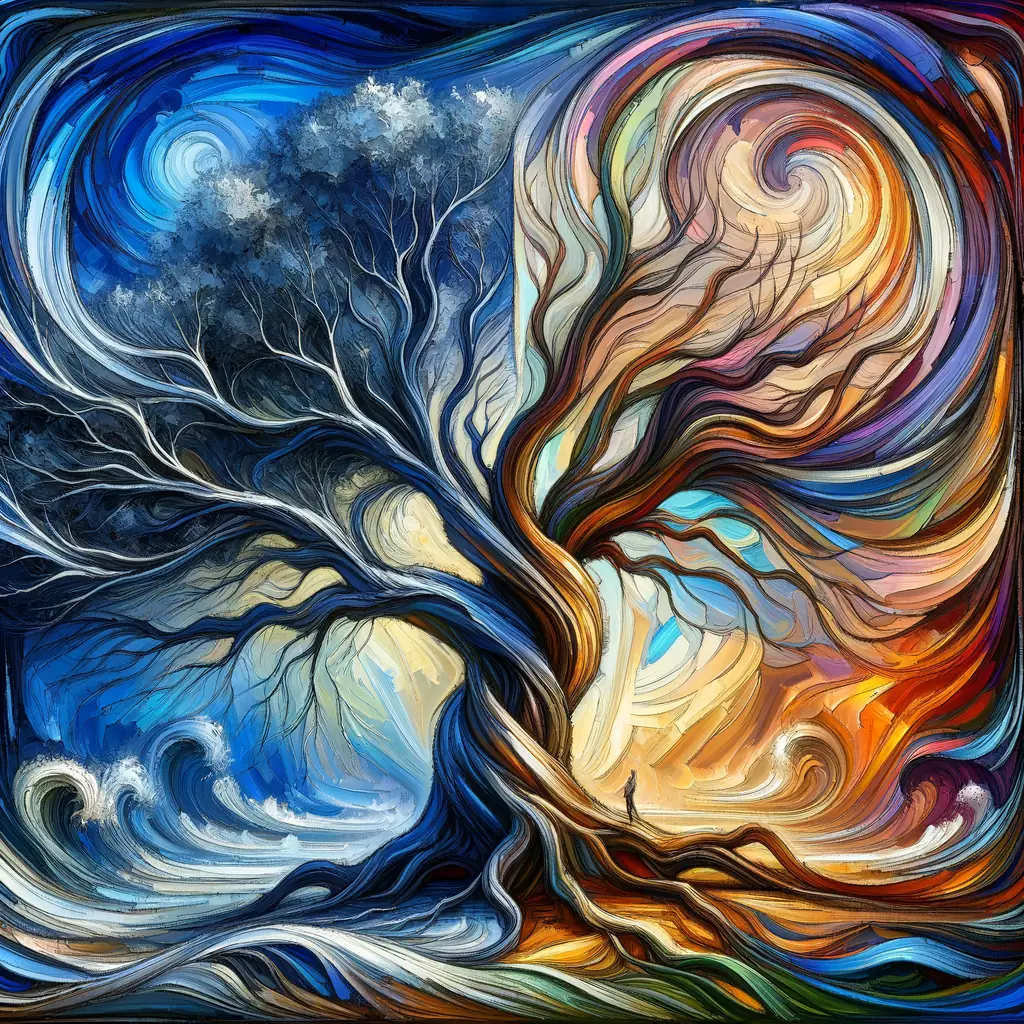 Resilient Echoes: Knots of Grace, Shades of Release