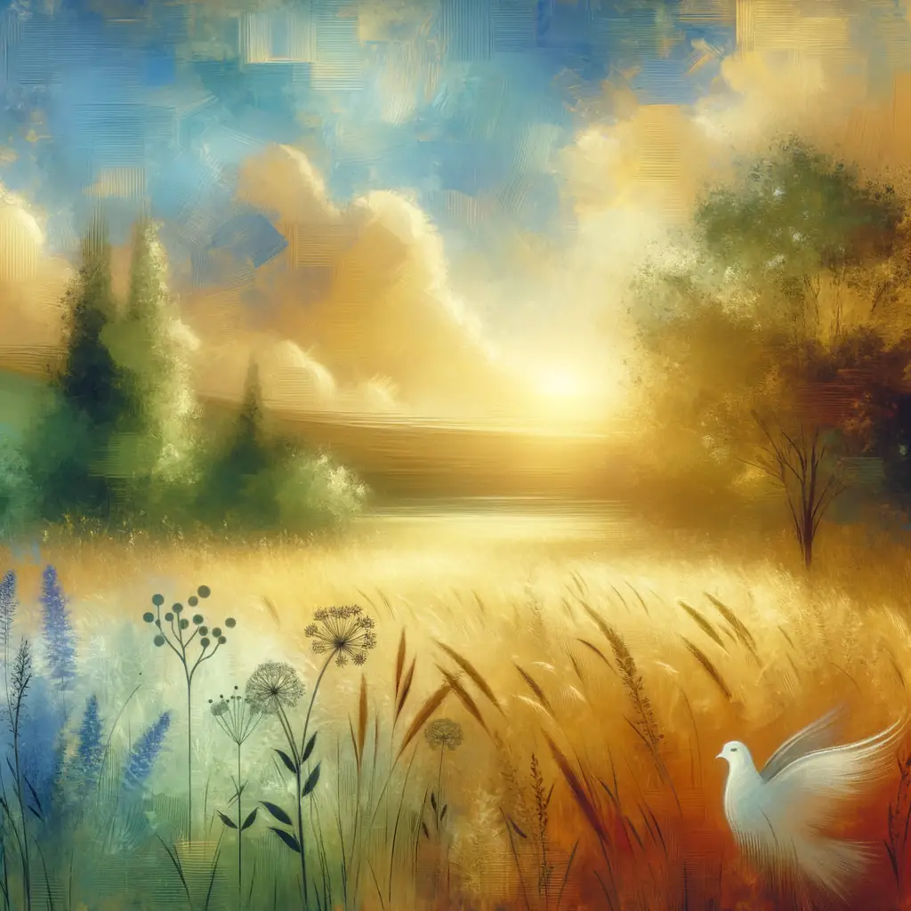 Gossamer Whispers: Emotion's Eternal Meadow