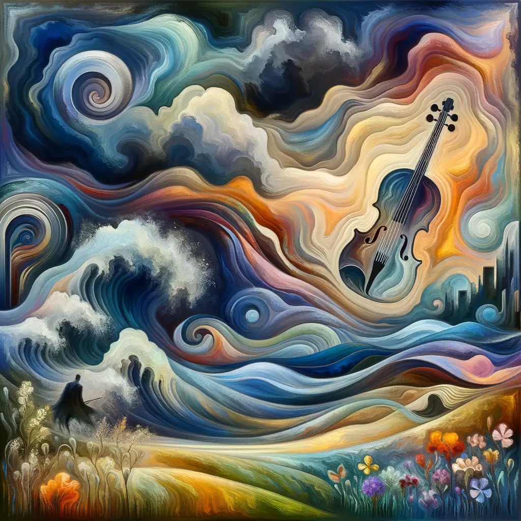Whispers of Solace: Echoes of Turbulent Hearts