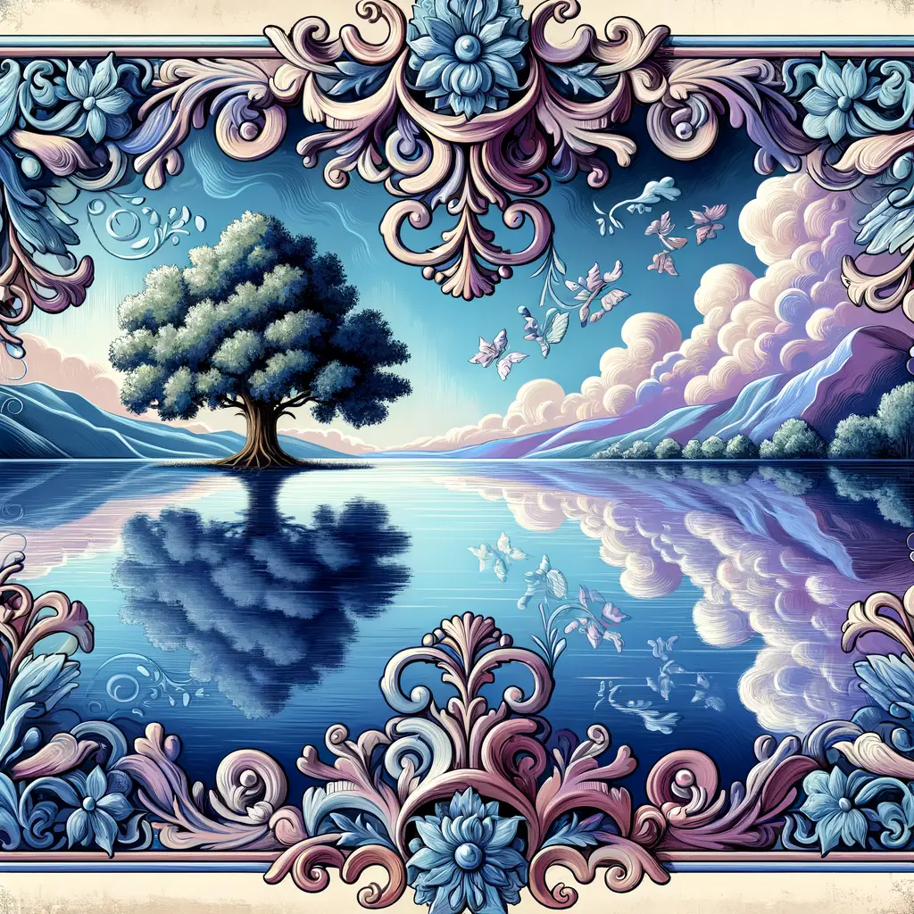 Whispers of the Lavender Lake: Strength in Serenity