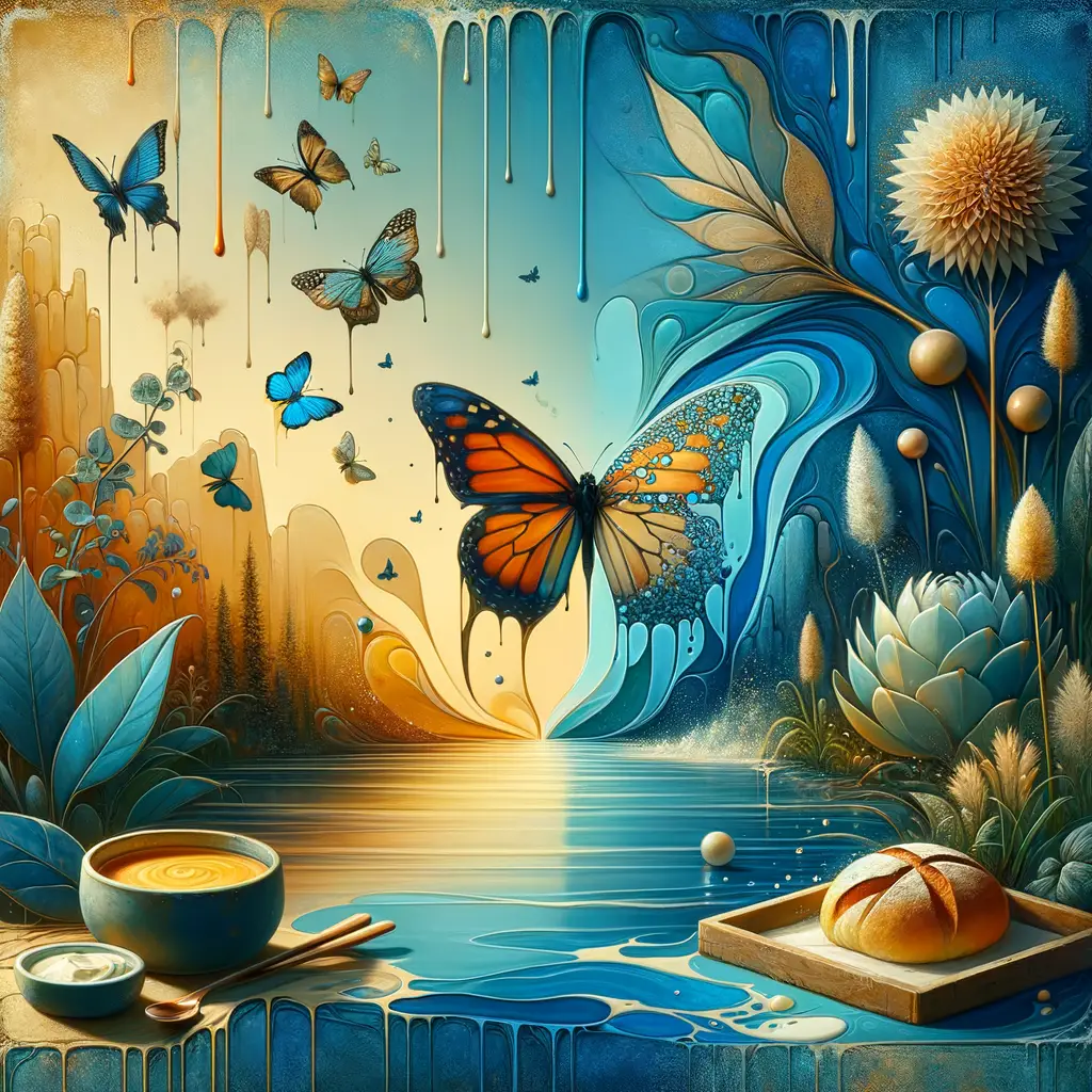 Soulful Reflection: A Symphony of Lake, Transformation, and Scent