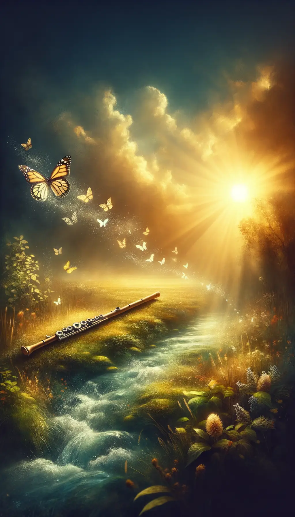 Whispers of Renewal: A Meadow's Healing Song