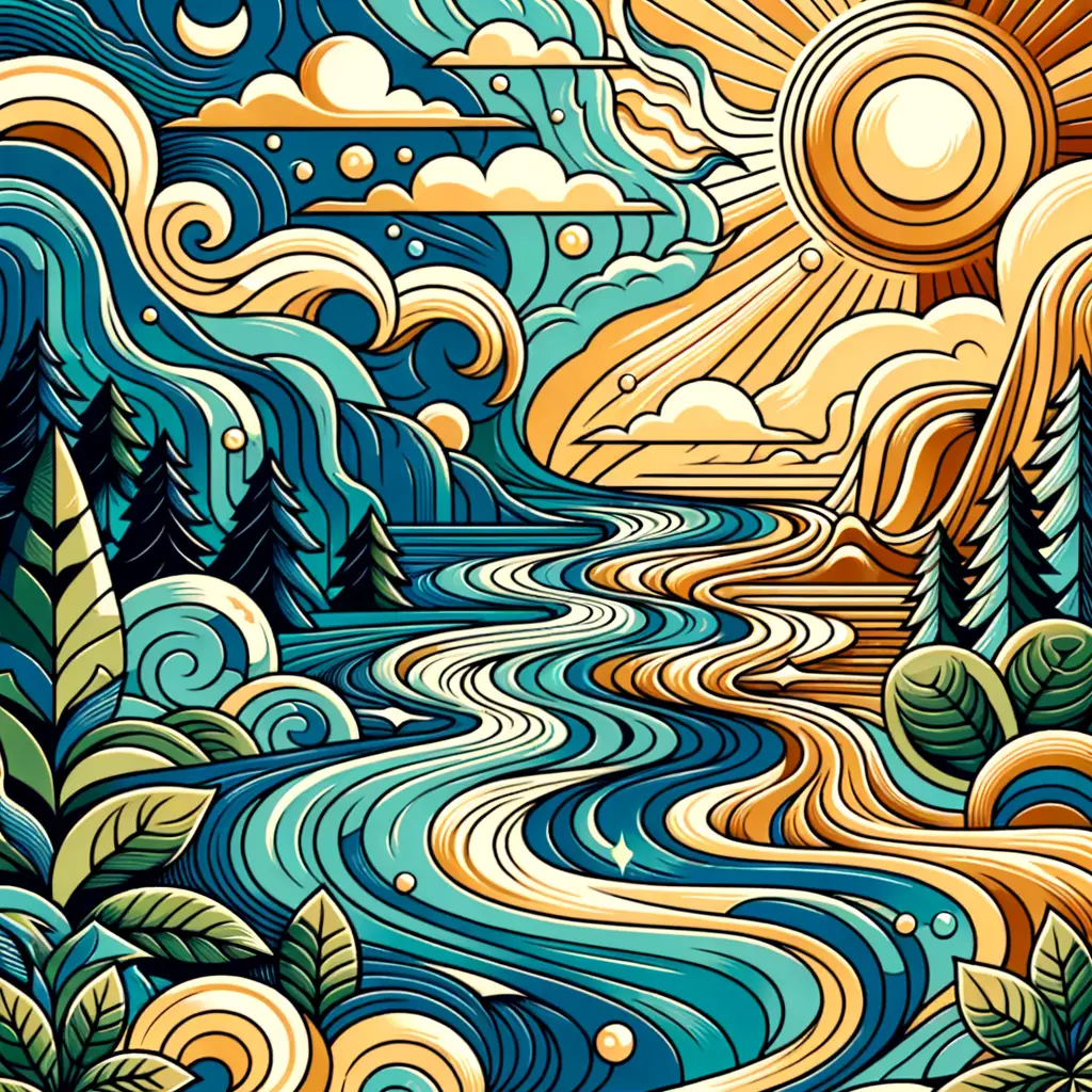 Suspended Solace: Tranquil Tapestry of Warmth and Shelter