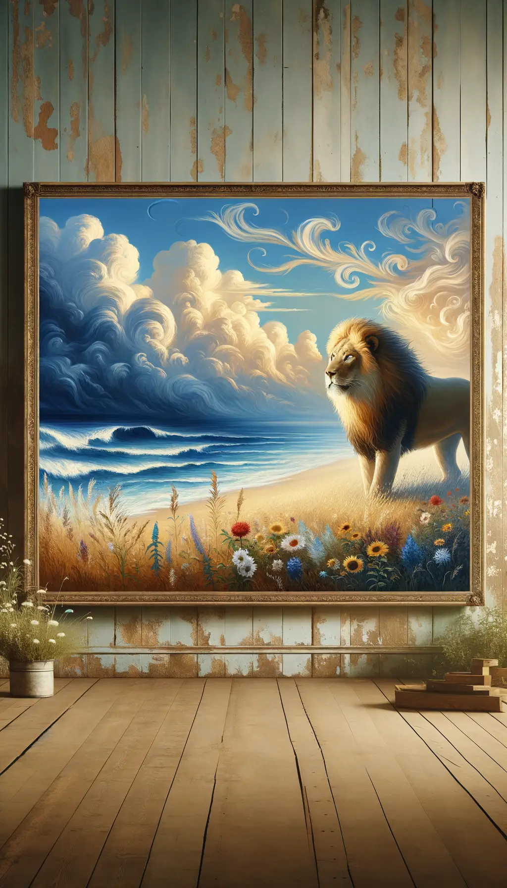 Aurora of Resilience: Roaring Whispers in Tranquil Storms