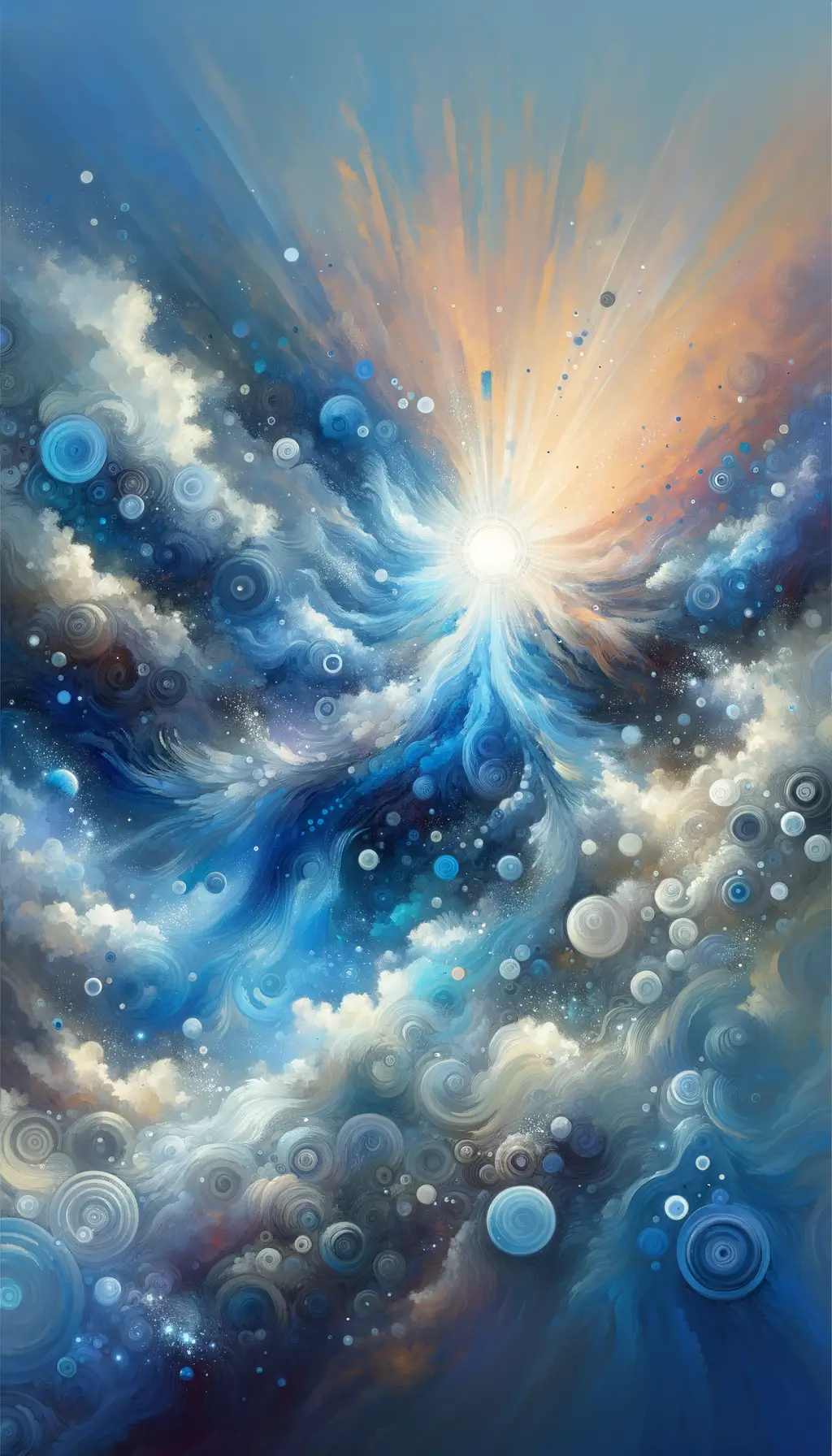Eternal Harbor of Quiet Minds: Cosmic Reverie in Graffiti Art