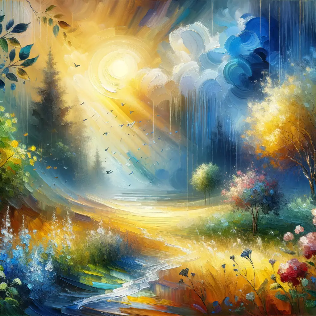 Whispers of Sunlight: A Therapeutic Garden's Embrace