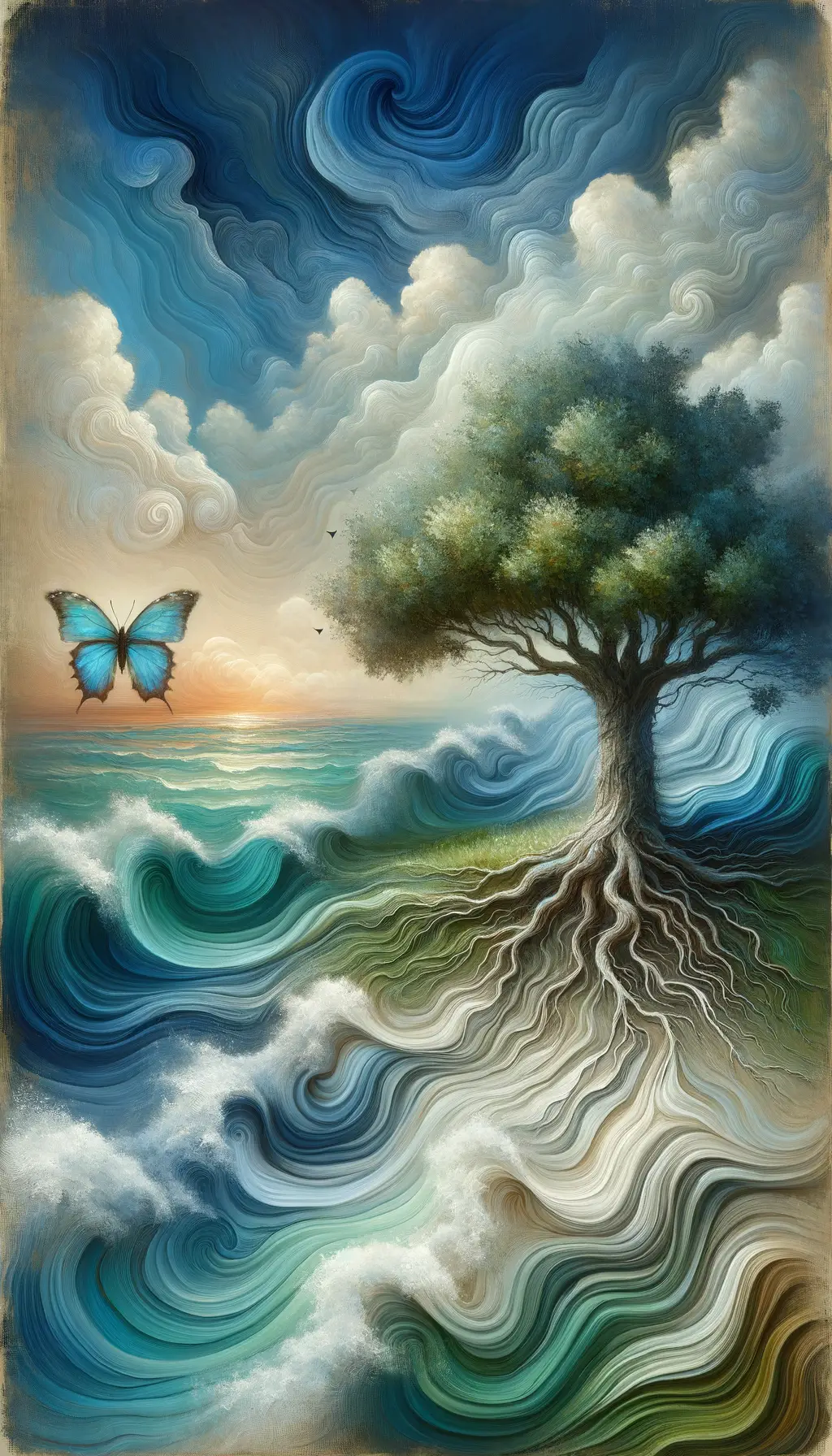 Whispers of Transformation: Emergence in the Tranquil Forest