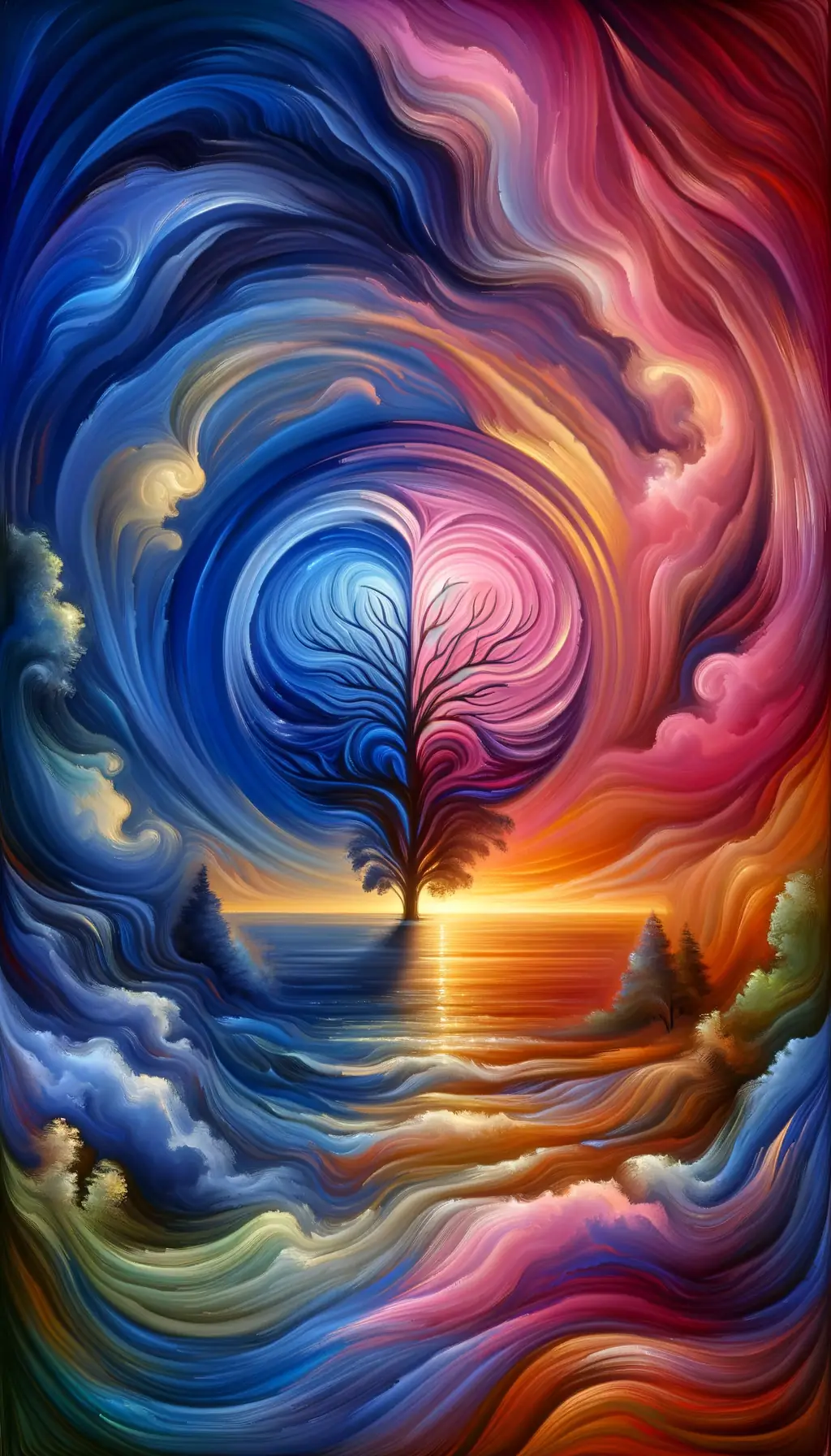 Whispers of Dawn: Embracing Shadows in the Soul's Reflection
