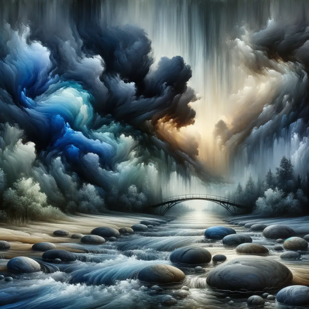 Whispers of Resilience: Storms, Bridges, and Gentle Waters