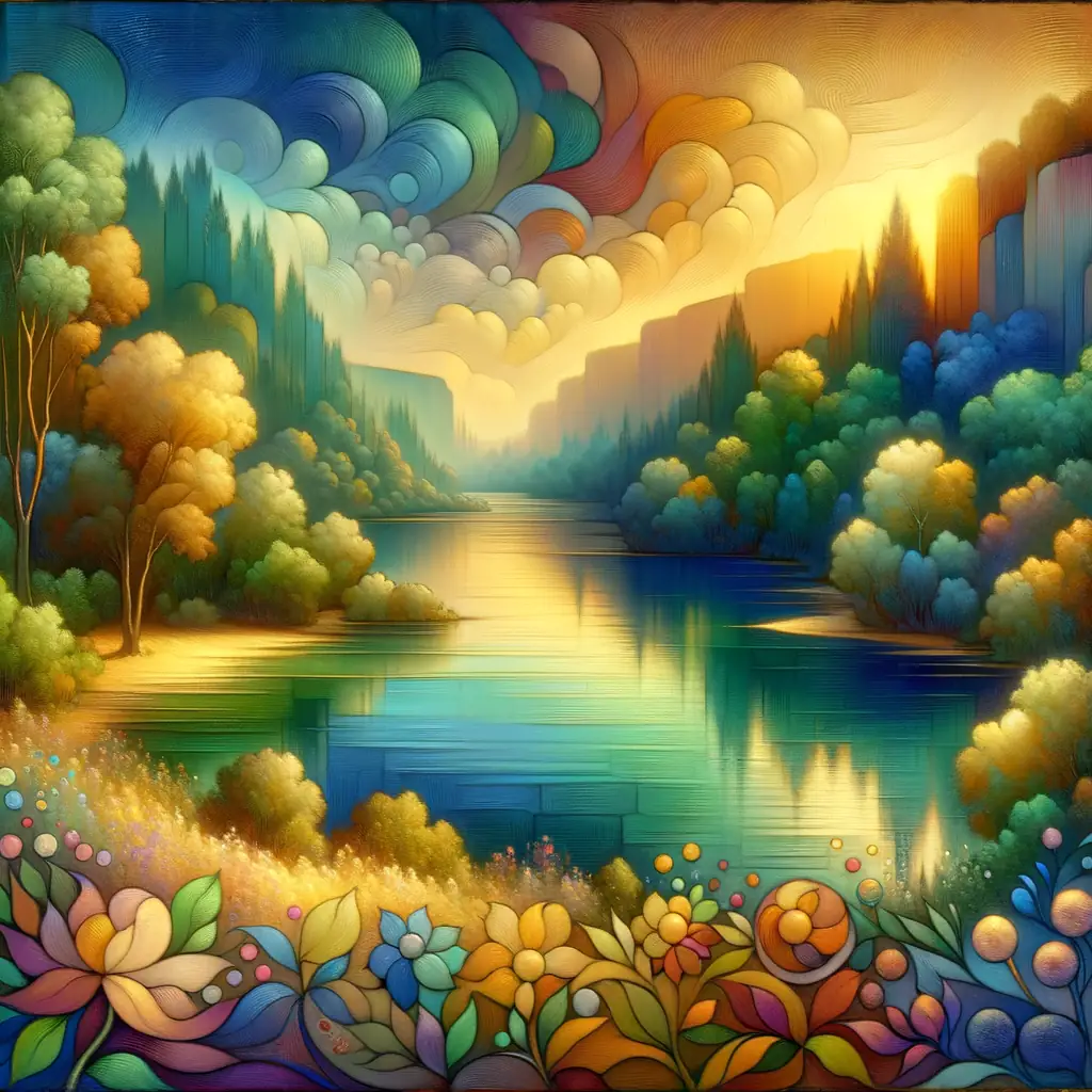 Harmony's Embrace: Sigh of the Tranquil Lake