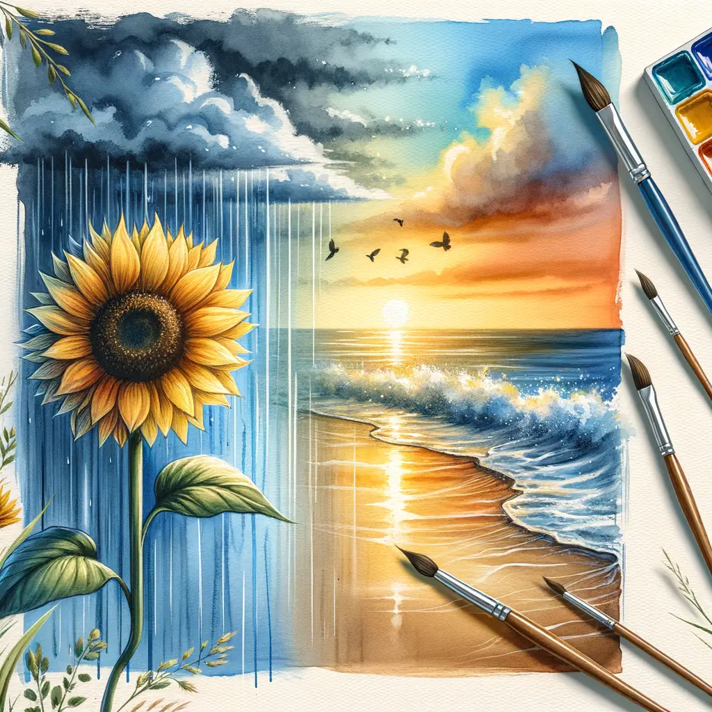 Serenity Blooms: Whispers of Healing and Growth