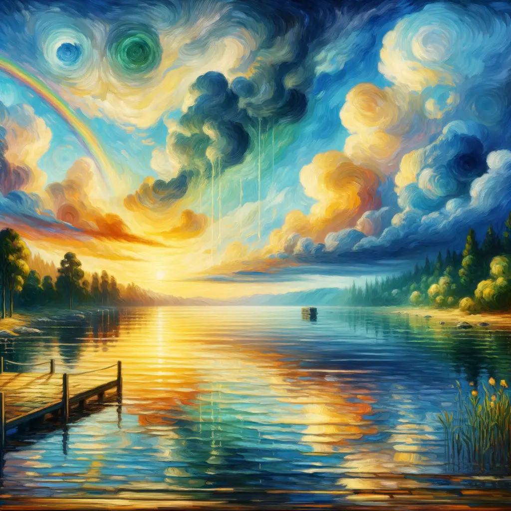 Elixir of Serenity: Rainbows in the Storm