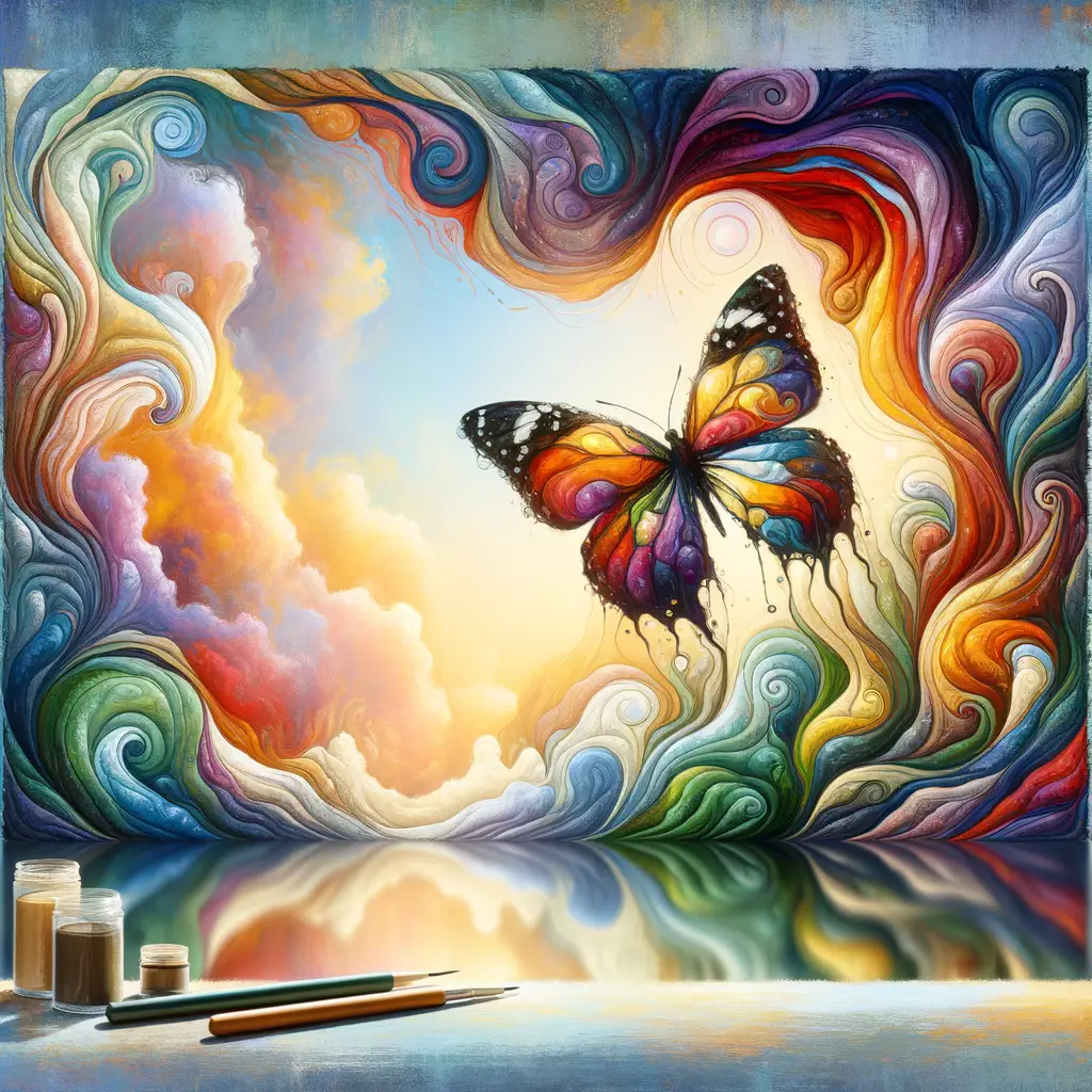 Metamorphosis of Serene Whispers: A Therapy Session's Reflective Journey