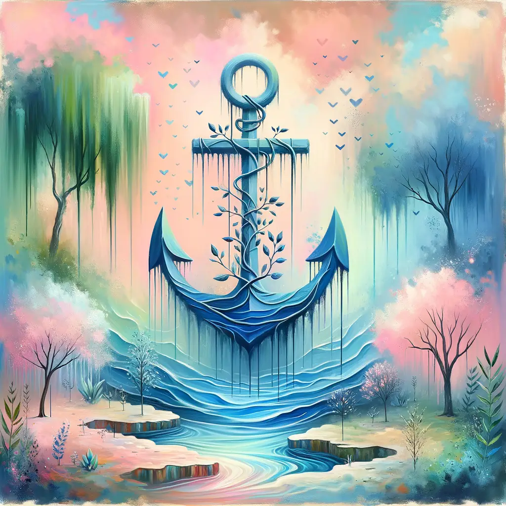 Whispers of the Marital Garden: An Anchor's Weight Amongst Pastel Dreams