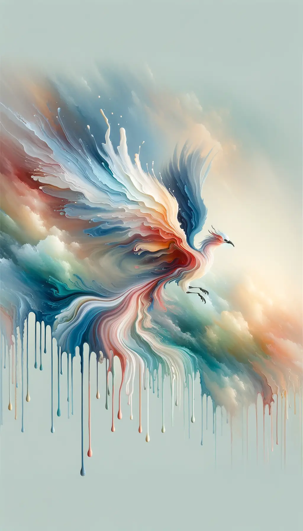 Ethereal Phoenix: Symphony of Resilience and Renewal
