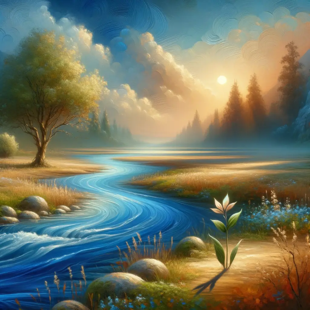Ethereal Reverie: A Meadow's Promise of Renewal