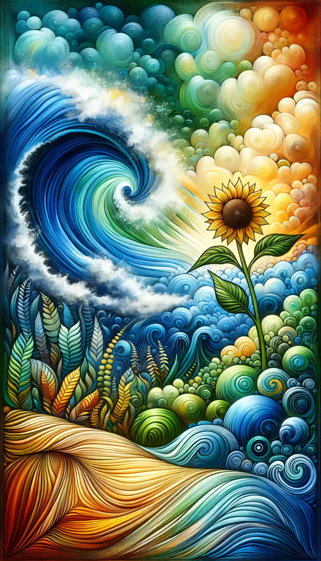 Whispers Within: Embrace of Serenity and Growth