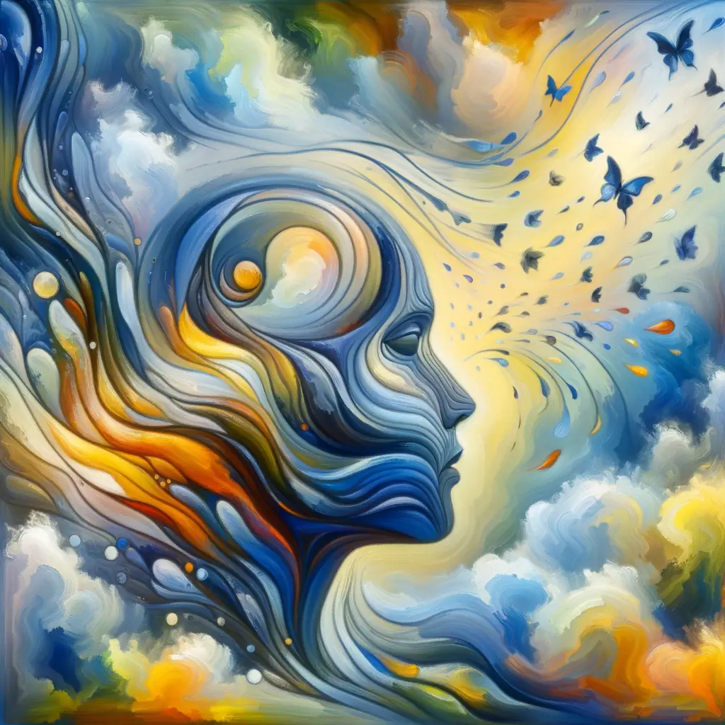 Spectral Serenade: Solace in Blooms and Melodies
