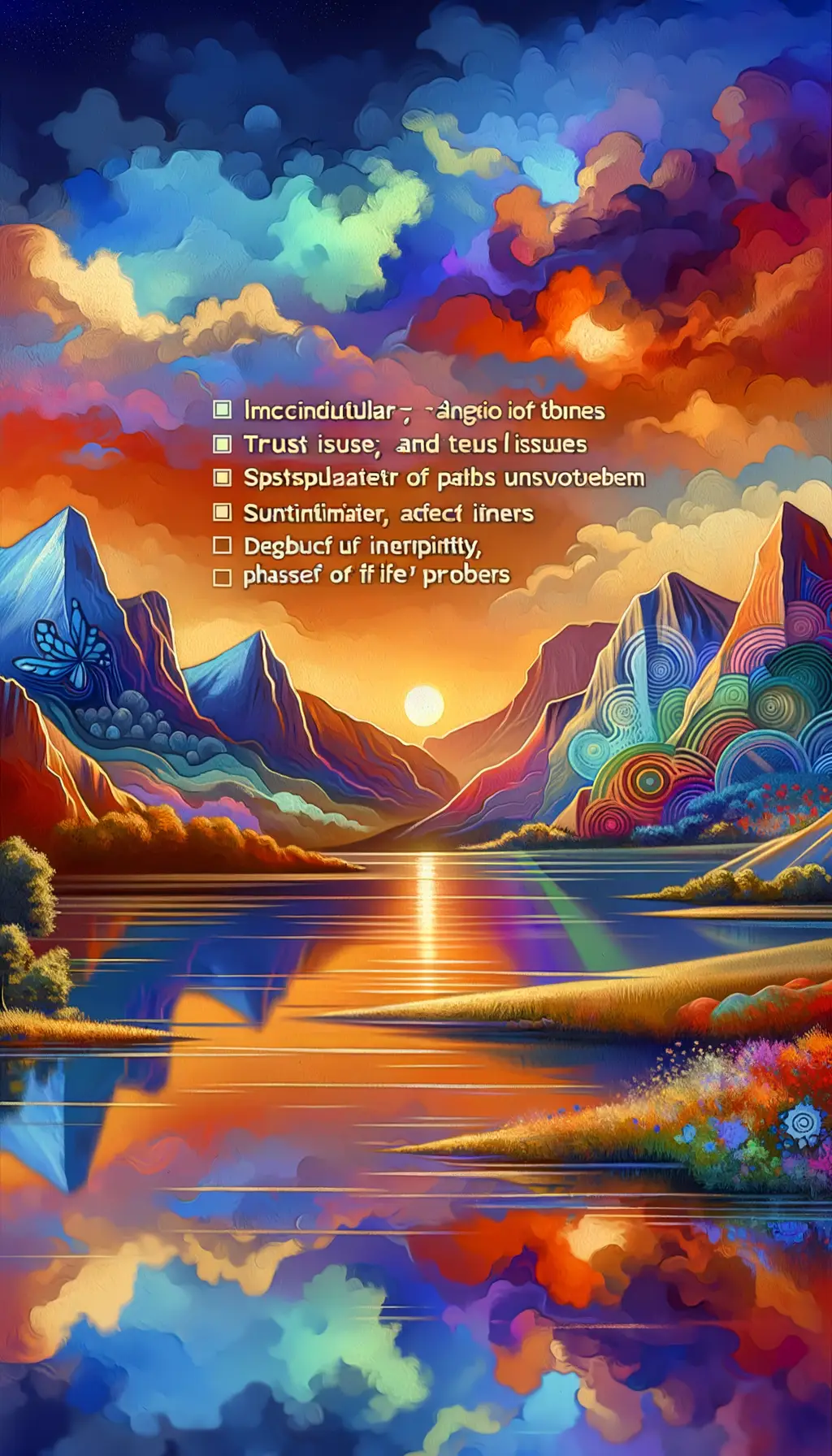 Whispers of the Sunset Shore: Echoes of Trust and Transition