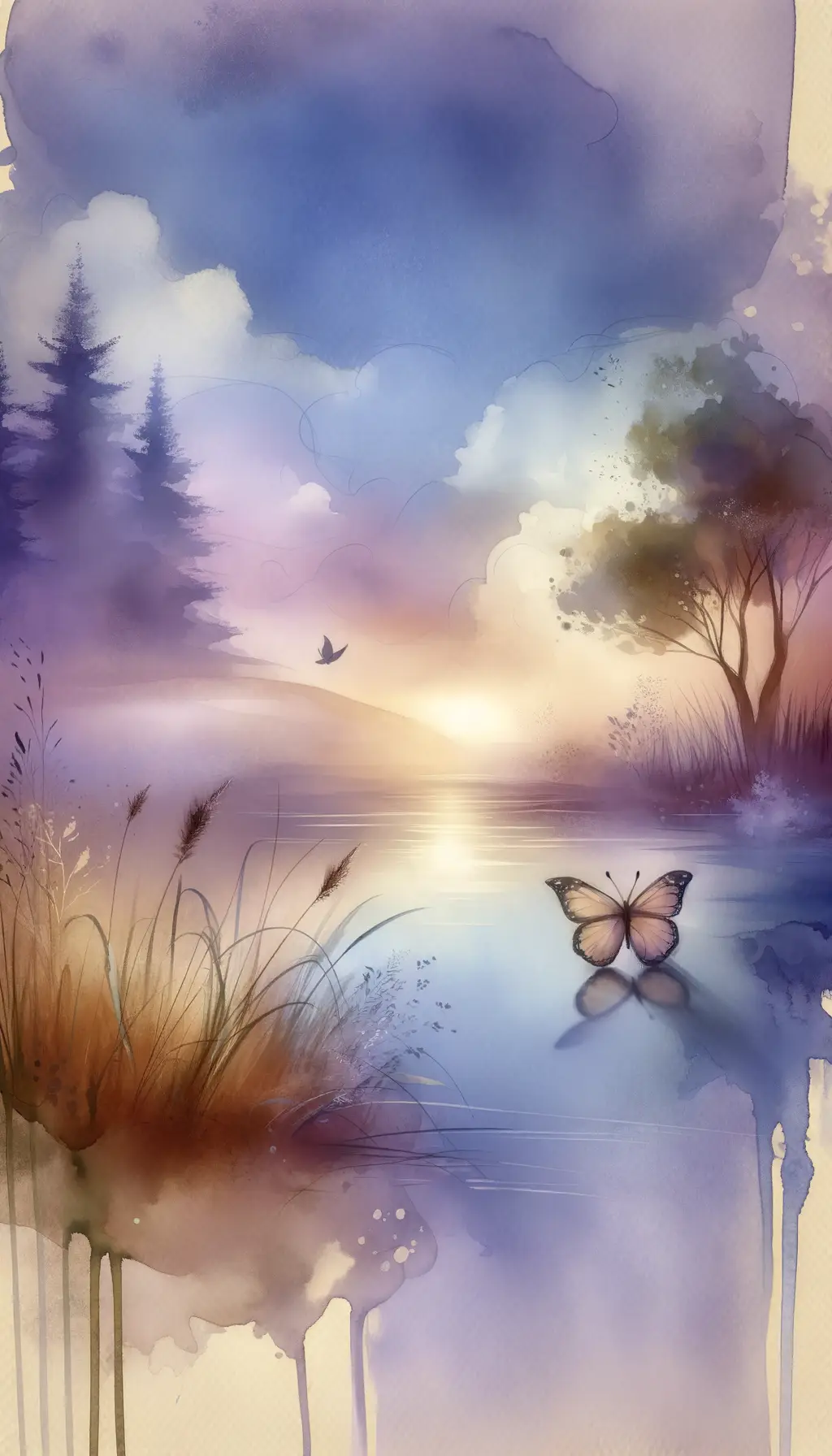 Whispers of Resilience: A Butterfly's Dance in Emotion's Twilight