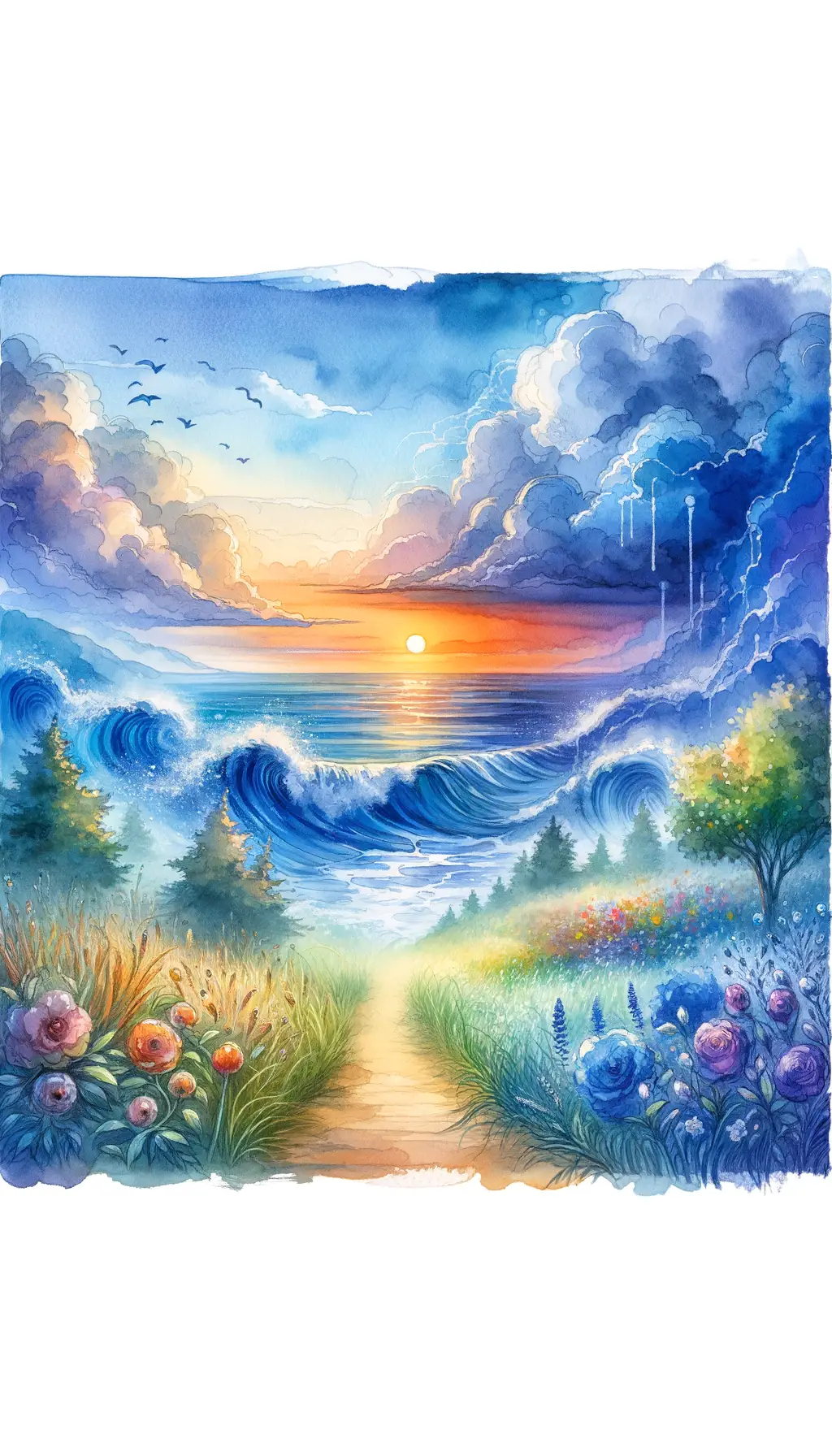 Whispers of the Soul: Tranquil Echoes Amidst Turbulence