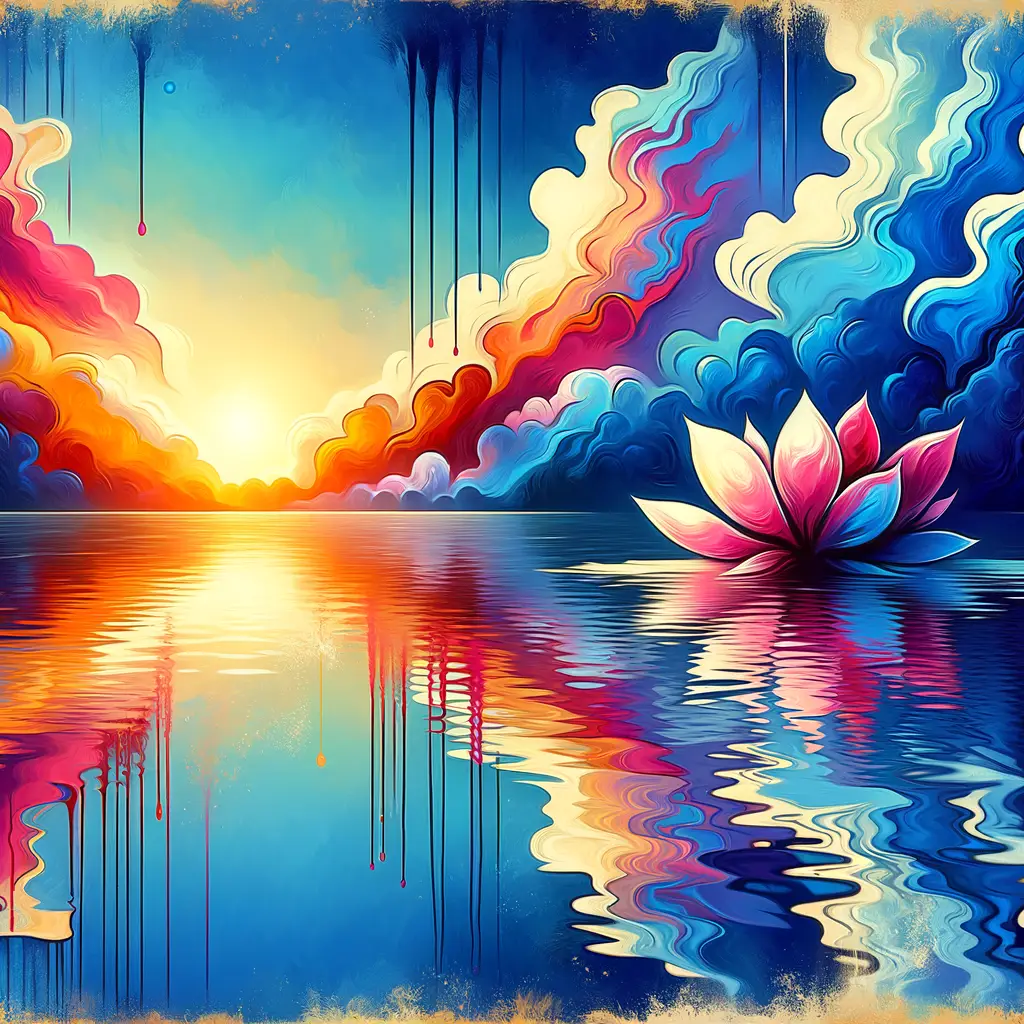 Serenade of Renewed Light: Chromatic Symphony of the Lotus
