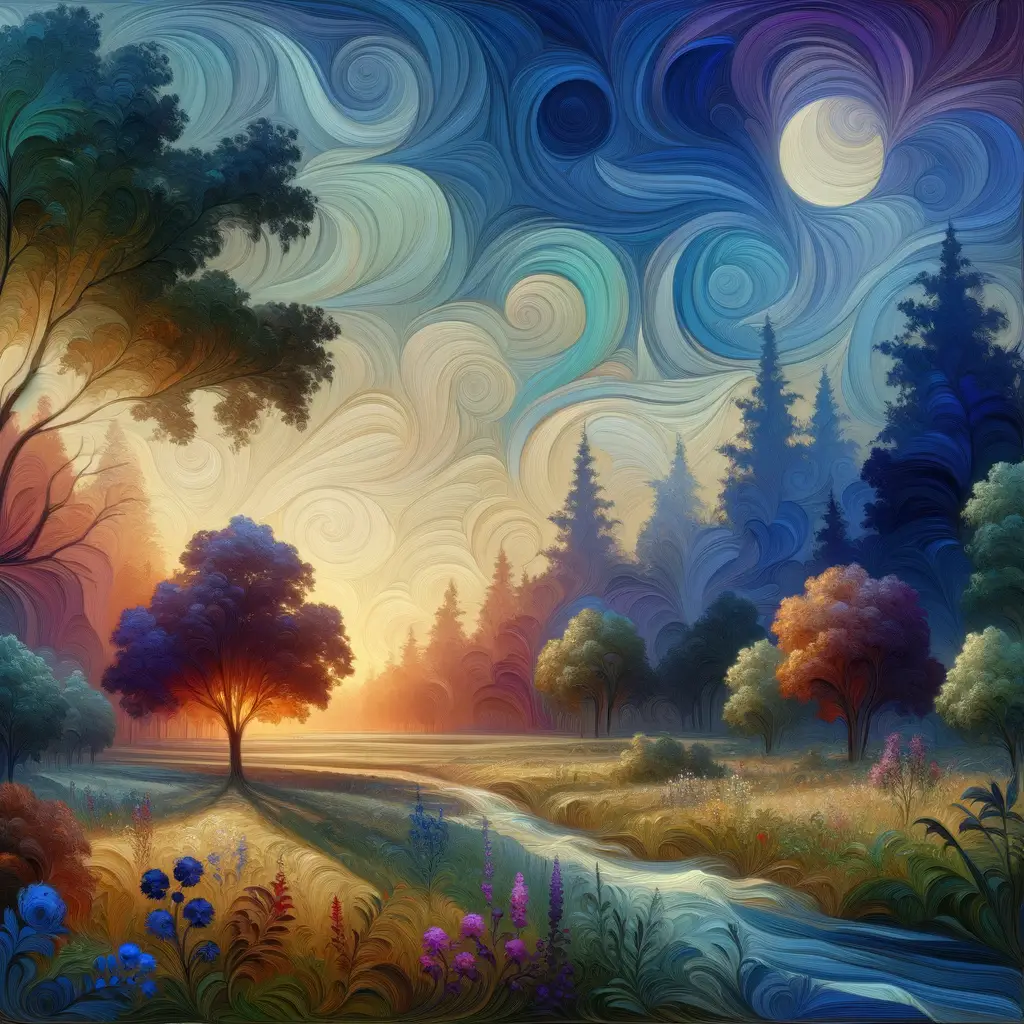 Whispers of Tranquility: Twilight's Healing Meadows