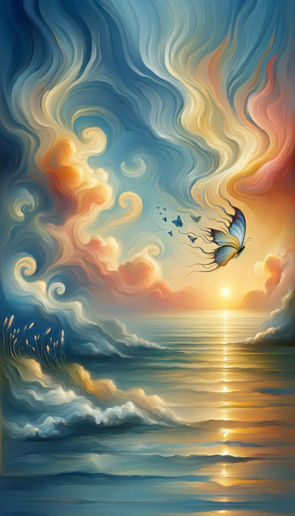 Ephemeral Horizons: In the Embrace of Shadows and Light