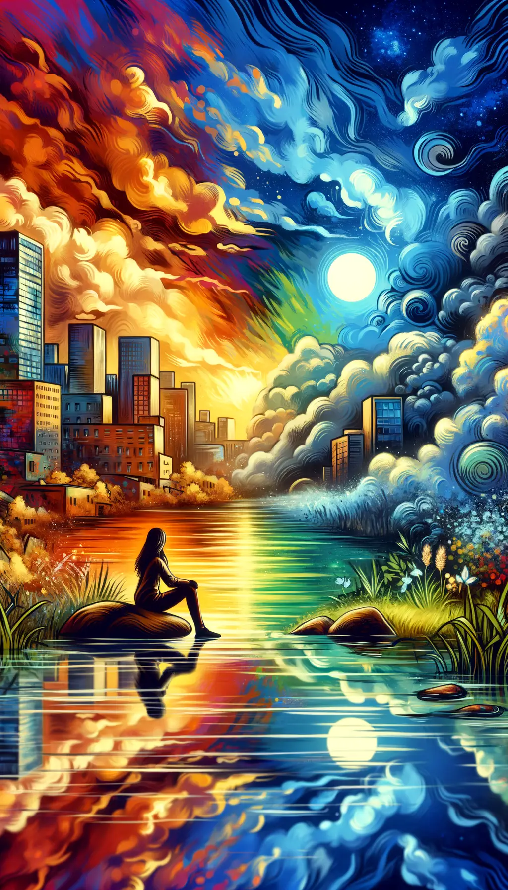 Whispers of Resilience: A Streamside Soliloquy