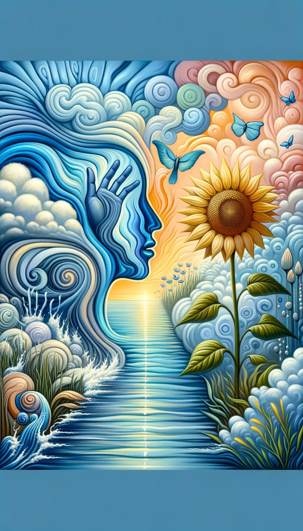 Blossoms of Healing: A Therapeutic Dialogue Through Nature