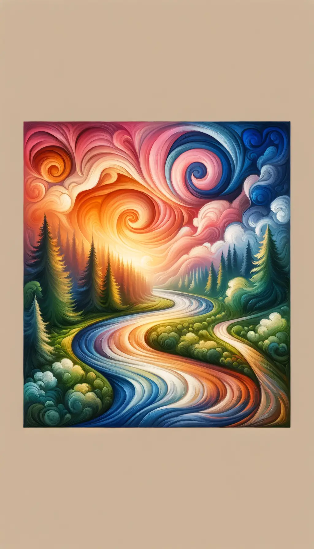 Twilight's Embrace: Whispers of the River of Sorrows