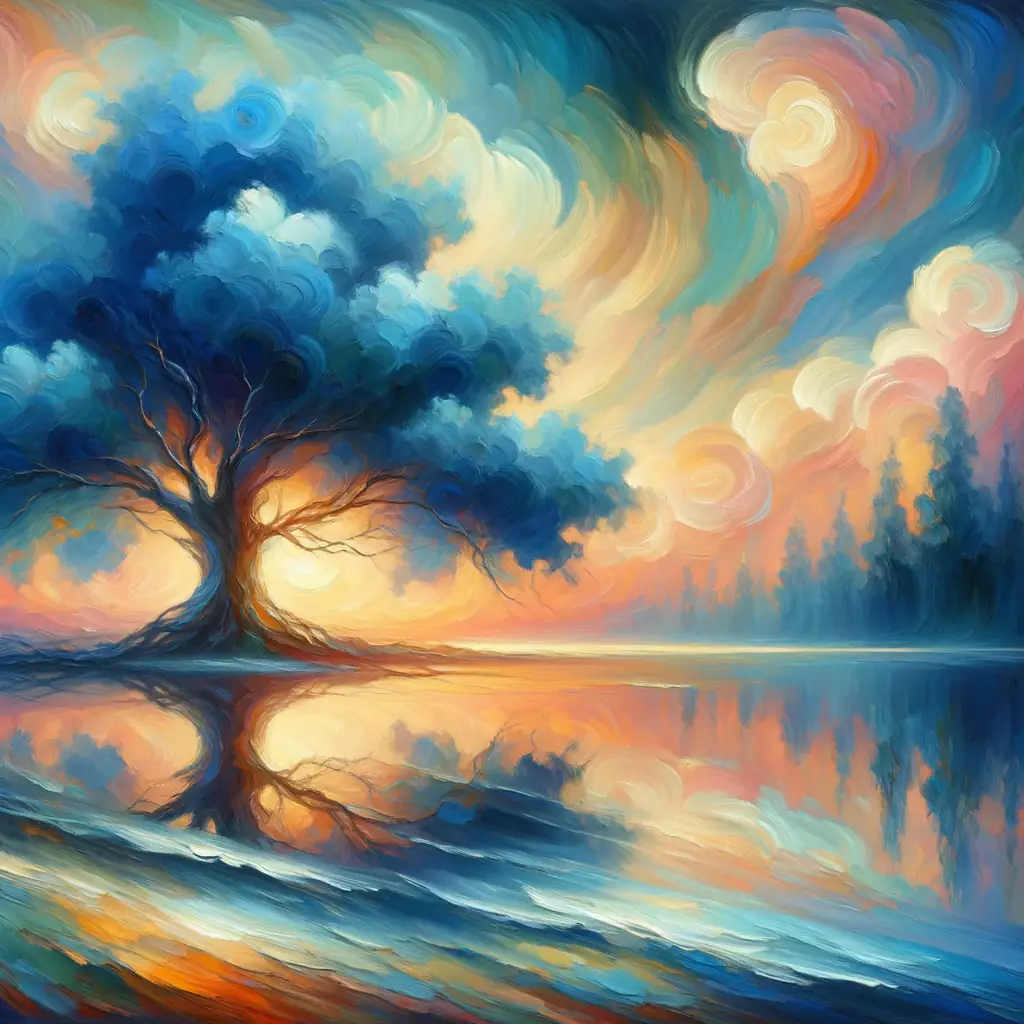 Whispers of Serenity: Embracing Timeless Reflections