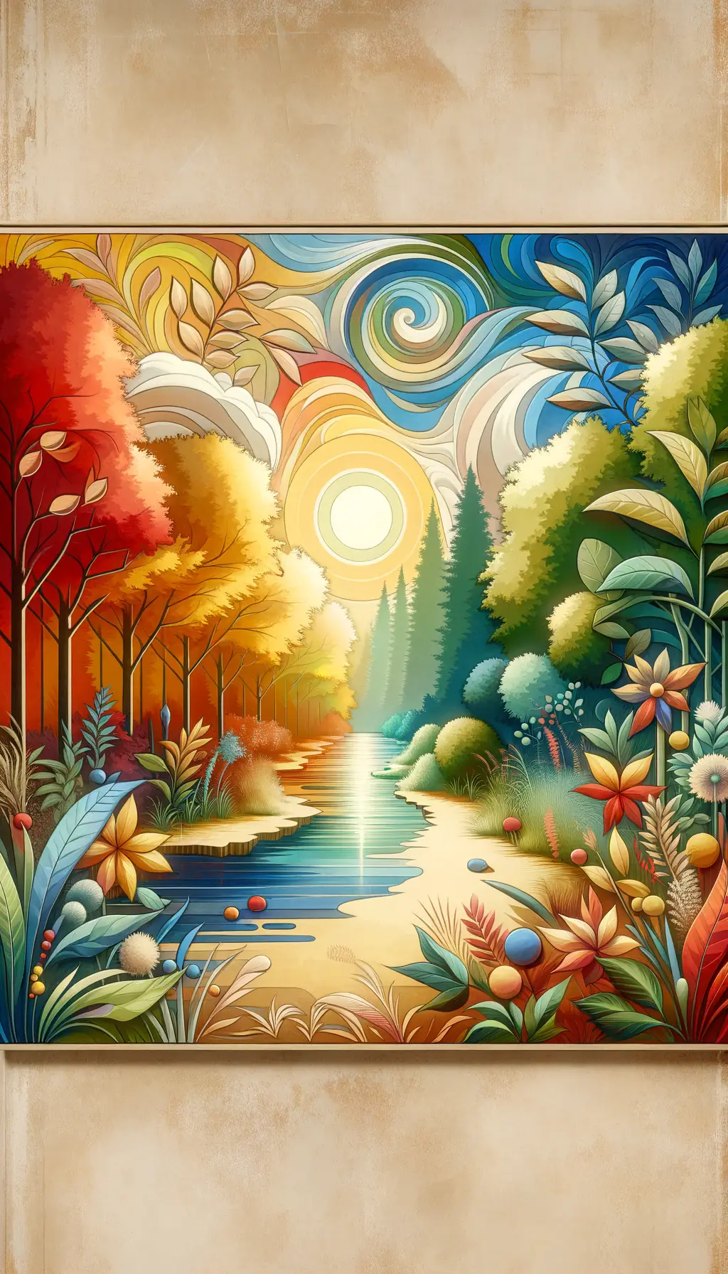 Whispers of Verdant Serenity: A Gentle Embrace in Nature's Heart