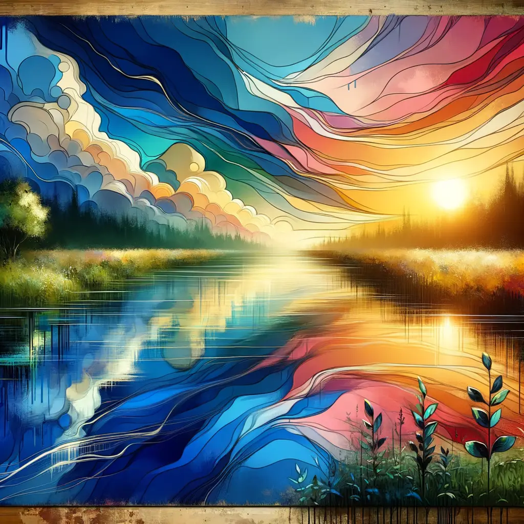 Gossamer Dusk: Dawn's Reverie in Street Art