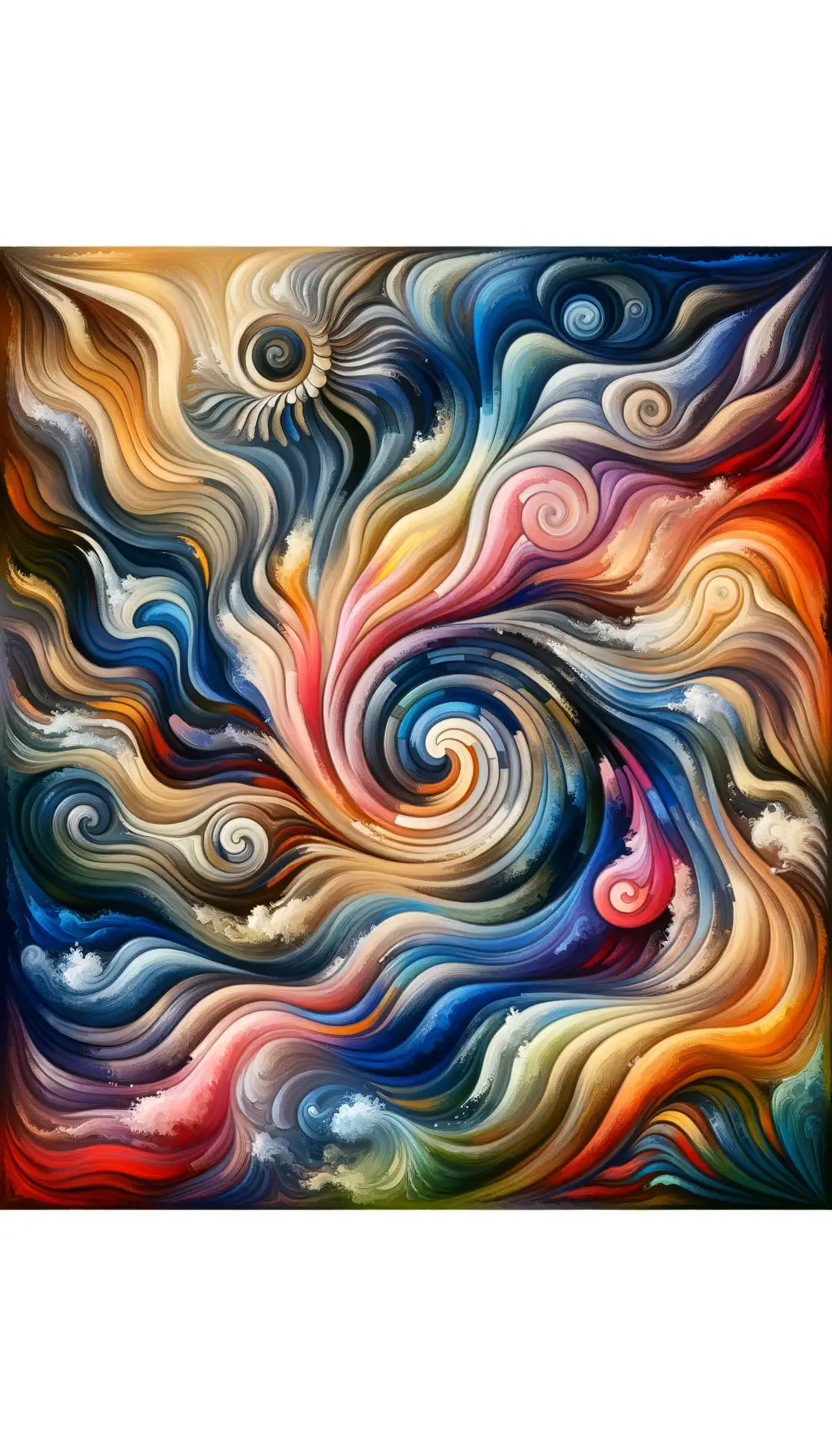 Whispers of a Blossoming Soul: A Symphony in Watercolor