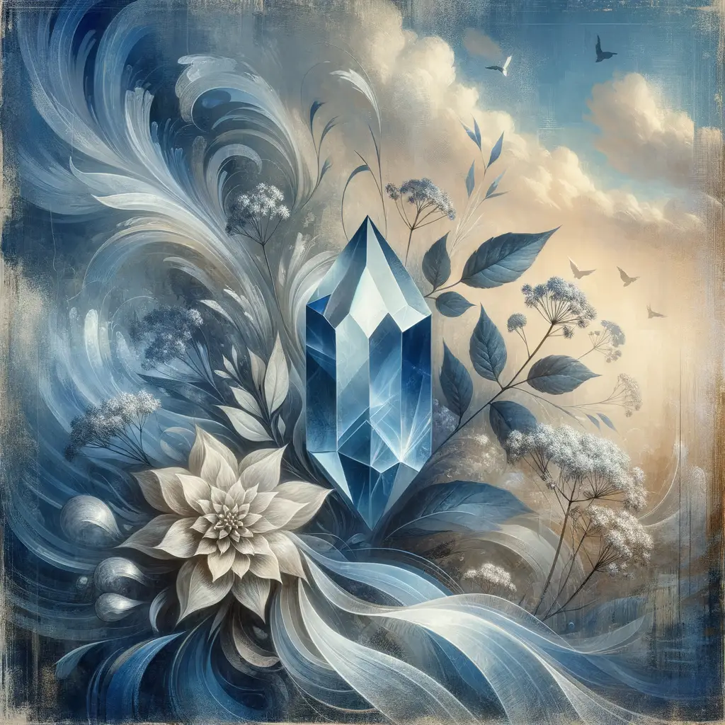 Crystal Clarity: Blossoms of Renewal in Therapy's Embrace