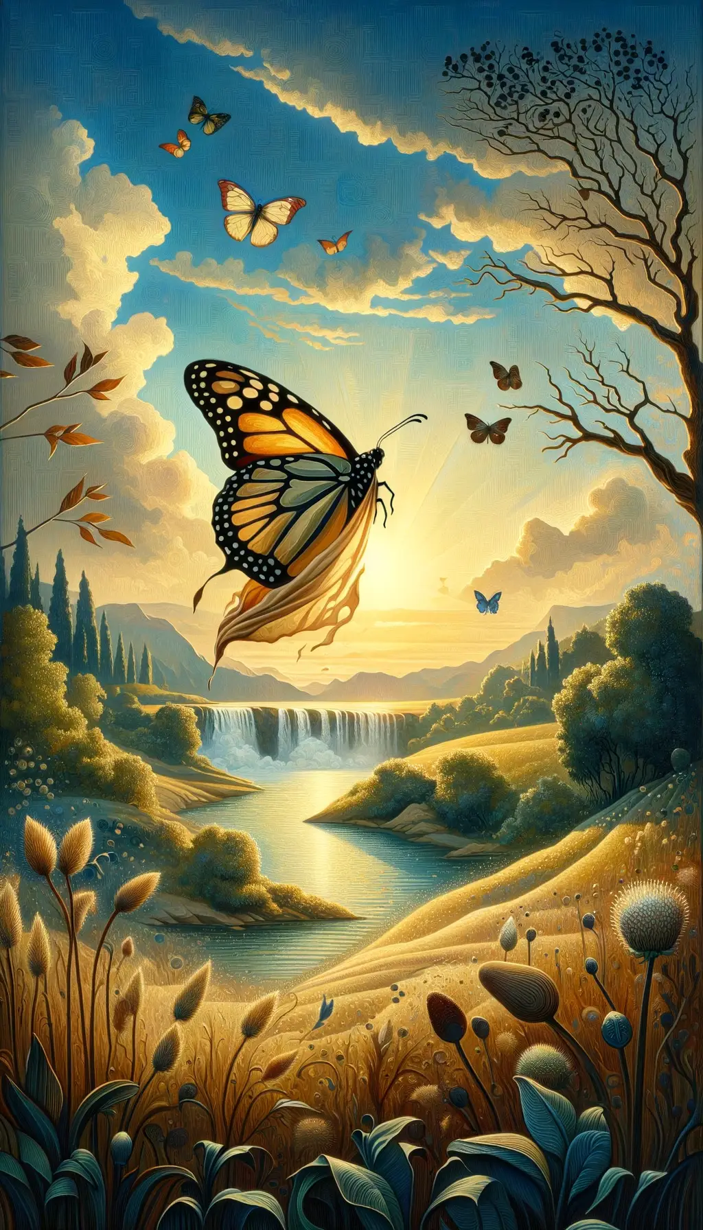 Emergence of Radiant Wings: Echoes of Resilience