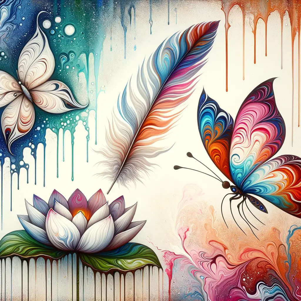 Whispers of Transformation: Ethereal Dance of the Heart