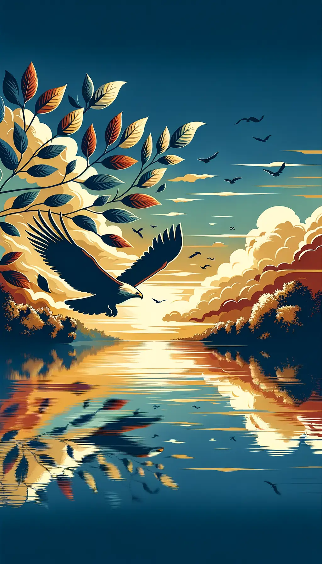 Calm Unfurled: Stories Whispered by Wind and Sunlit Skies