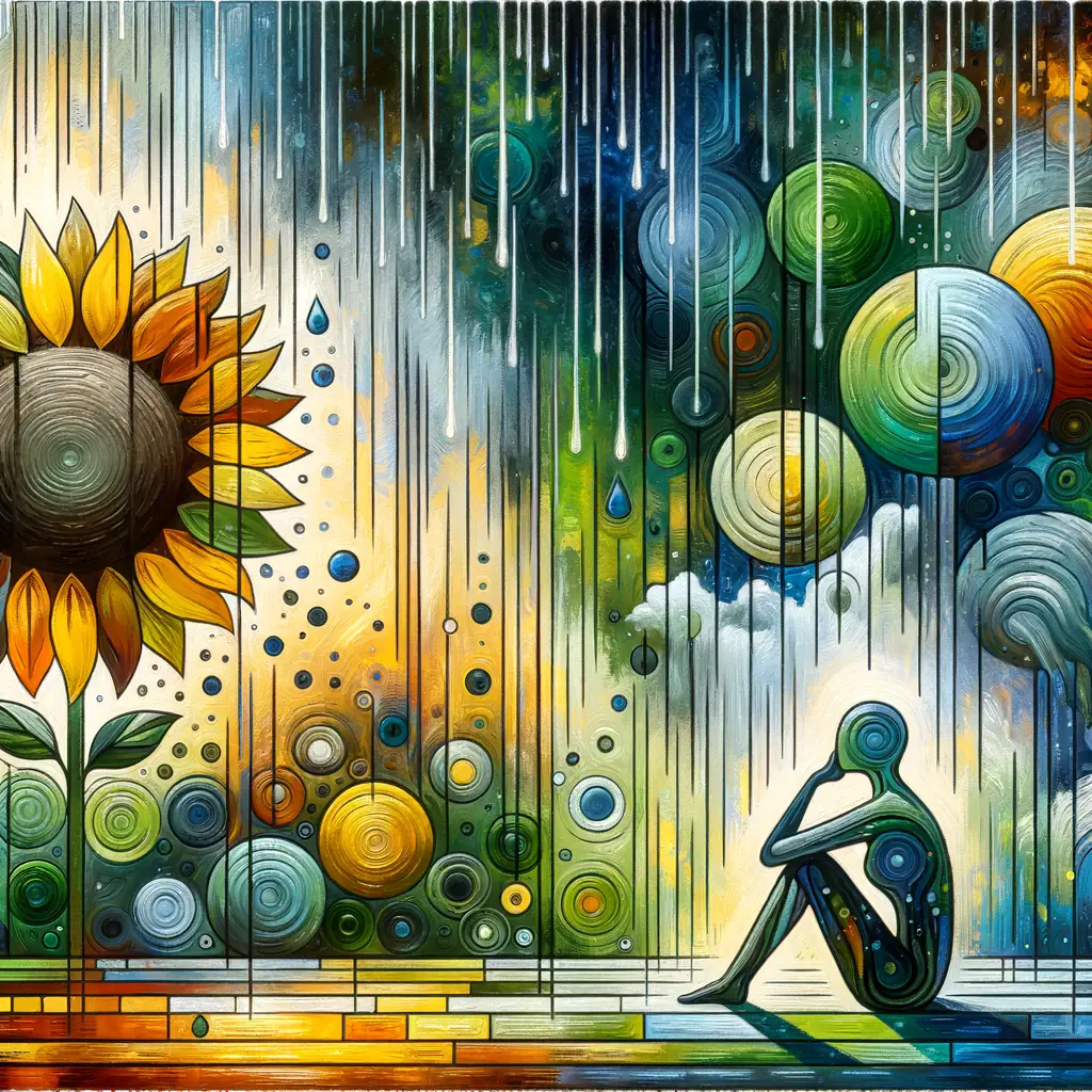 Whispers of Growth: Shadows and Light