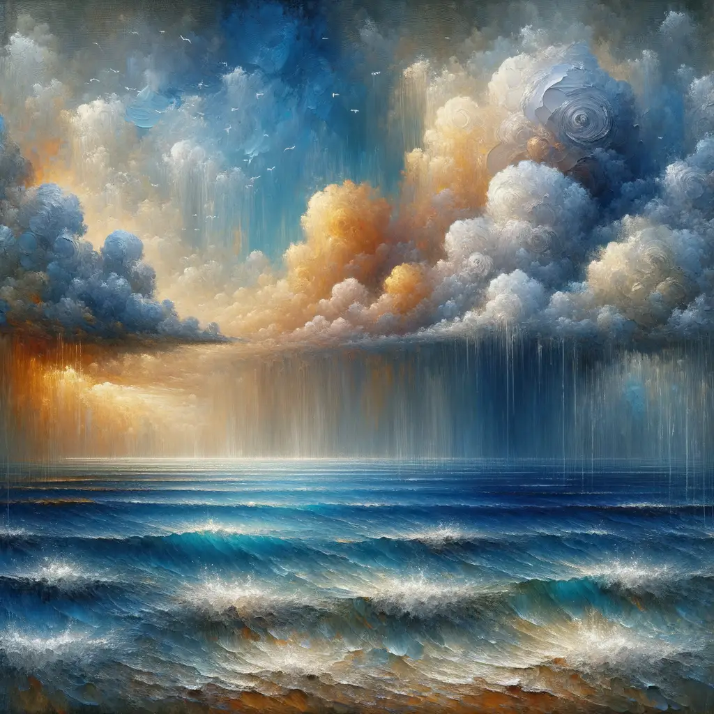 Serenity's Embrace: A Rainfall in the Soul