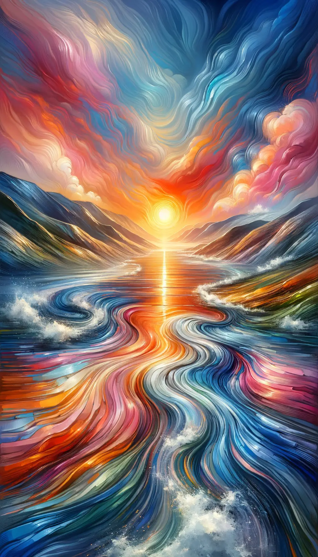 Ripples of Revelation: Sunset Serenity Unveiling Therapeutic Horizons